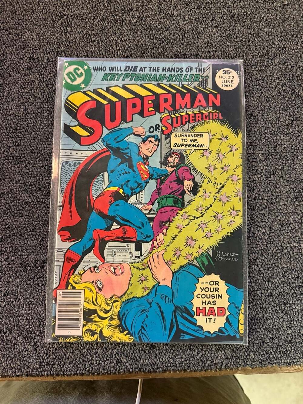 Superman #312 (DC Comics, 1977)